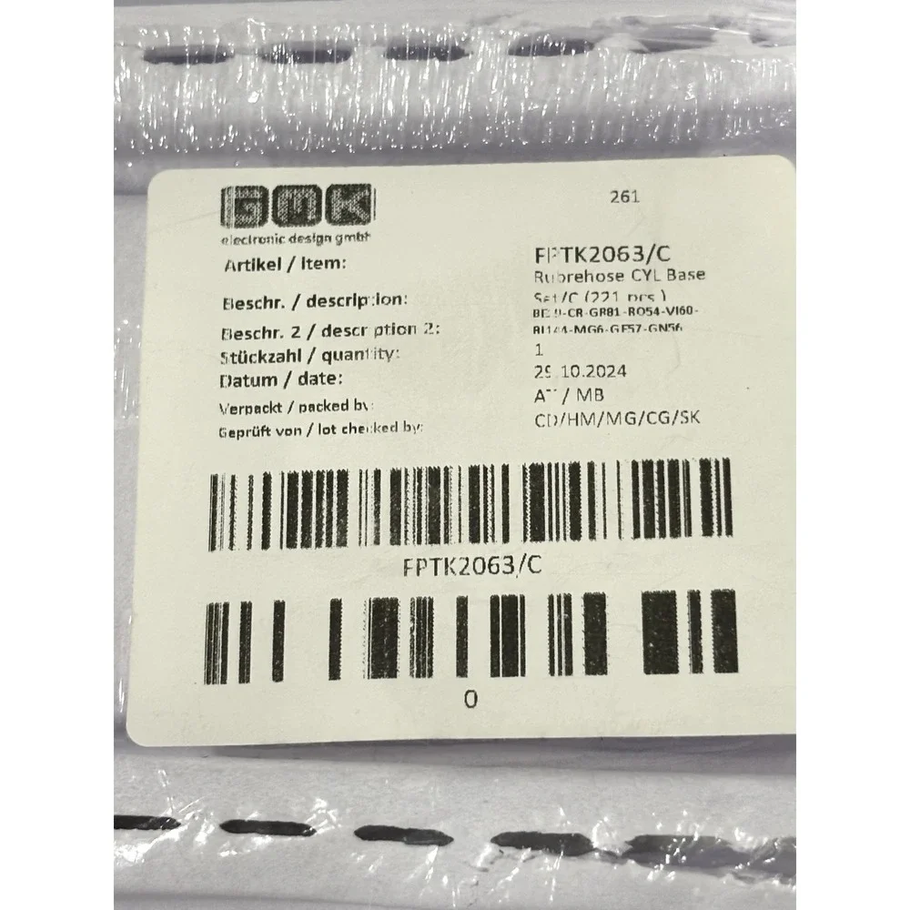 BMG FPTK2063/C Rubberhose CYL Base Keycap Set Blue Gray 221-Piece New